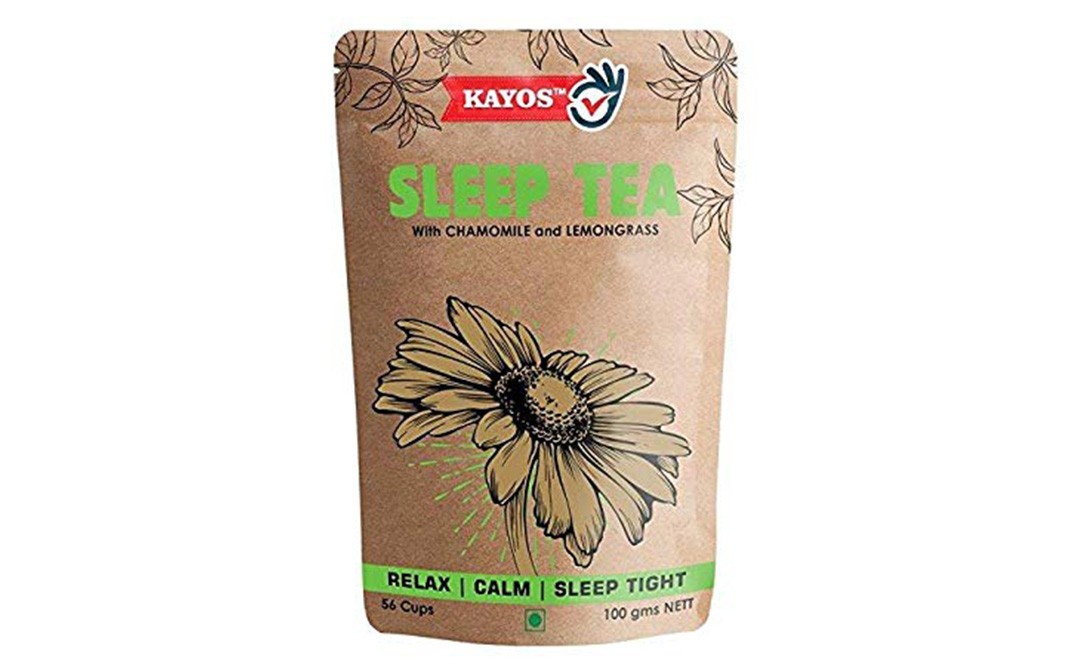 Kayos Sleep Tea with Chamomile and Lemongrass   Pack  100 grams